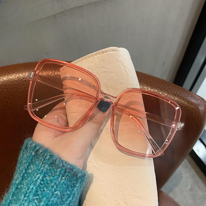 Square Sunglasses Woman Retro Vintage Gradient Sun Glasses Female Clear Lens Uv400 Protection Glasses Women