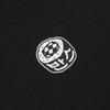 Vans Простая минималистская футболка с логотипом бренда и круглым вырезом, прямой крой, короткий рукав, мужские топы, черный цвет VN000NWABLK1