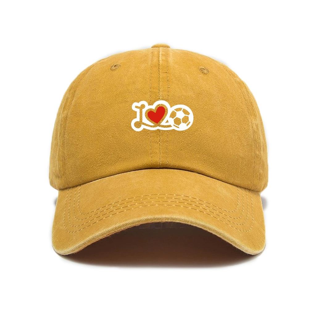 1pc Soccer Print Baseball Cap for Watch The Game,Perfect for Outdoor Activities and Urban Adjustable,Catering To Football Fans