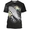 2025 Летняя крутая мужская футболка с 3D-принтом, футболки с деньгами для мужчин, уличная футболка, мужская одежда, Camiseta, мужская одежда, мода, горячая
