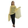 Женские шарфы из шифоновой смеси Dupatta Chunni, индийские шарфы с длинными кисточками