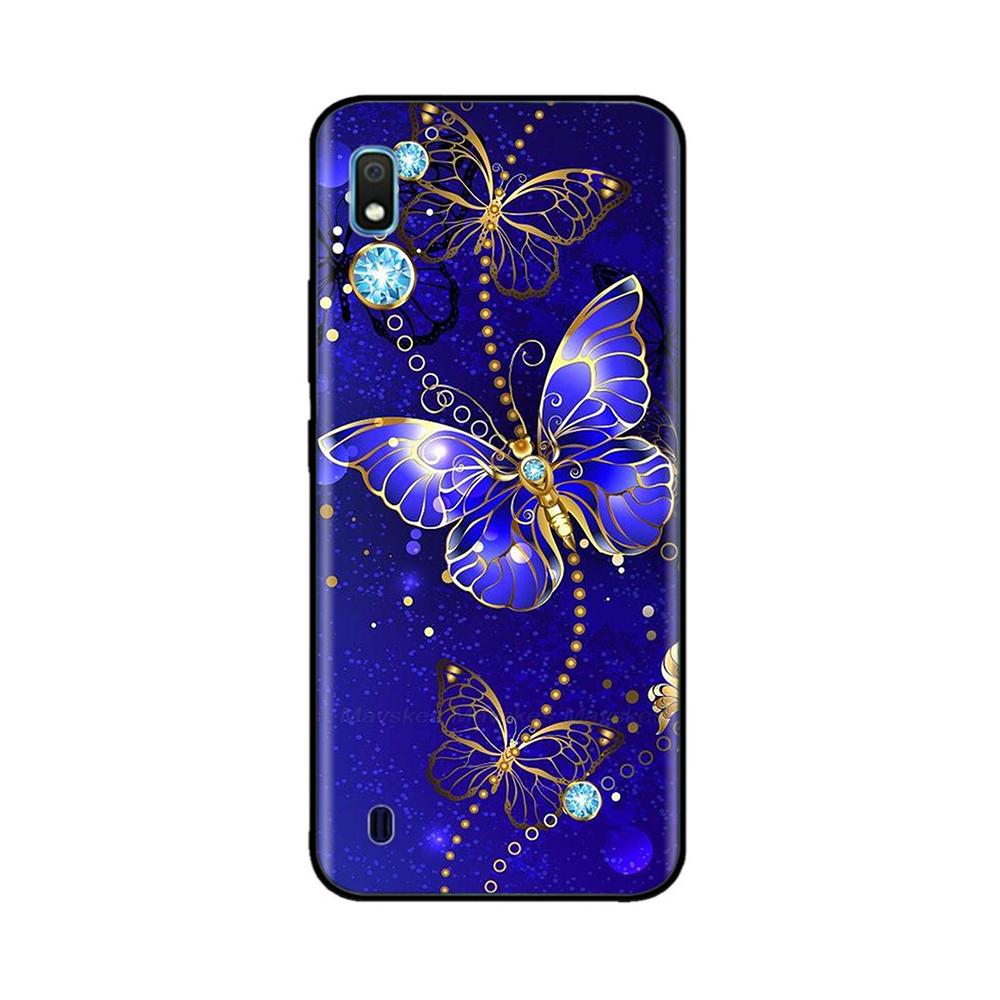Чехол для Samsung Galaxy A10 Милый Мягкий Гладкий Жидкий Силикон Полная Защита Чехлы для Телефона Для Samsung A10 Чехол A 10 SM-A105F
