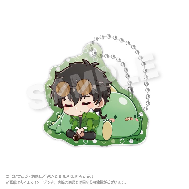 WIND BREAKER Trading Acrylic Keychains Gyaokore Box ver. 8-Piece