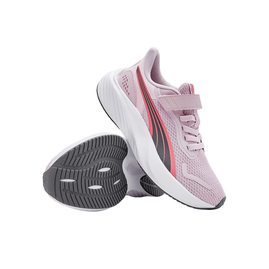 Puma Pounce Lite Ac+ Jr Универсальные Удобные Низкие Детские Кроссовки Детские кроссовки Розовый 404319-02
