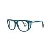 Gucci Square Frame Injection Optical Frames Blue Blue Transparent