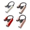 Аудиоадаптер USB C на 3,5 мм Адаптер Type C для наушников Звуковой USB-ключ Кабель Усилители для наушников для телефона