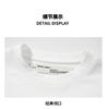 Cotton texture unisex new short sleeved T-shirt basic daily style round neck casual half sleeve