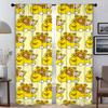 Kitchen Curtains for Bedroom Rilakkumas Partition Blinds Home Interior Curtains for Living Room Halloween Decoration Shades