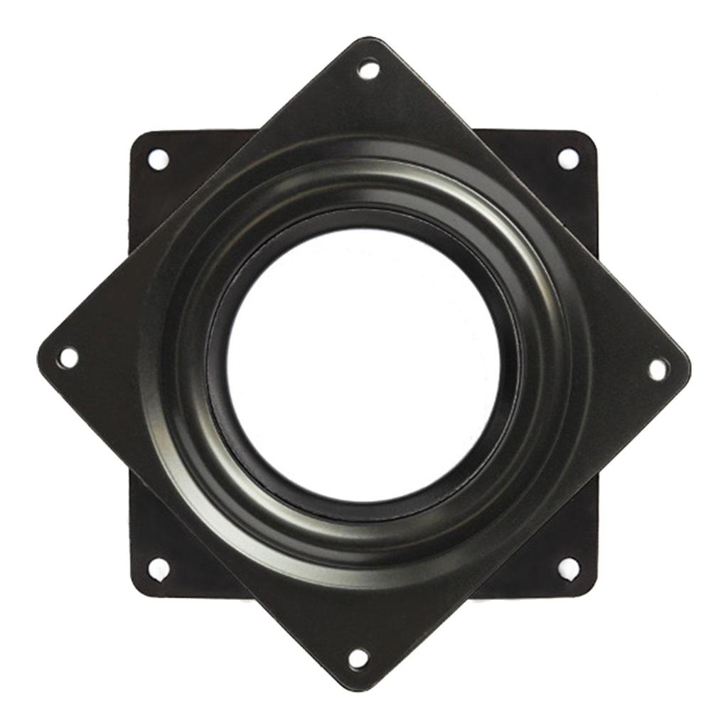 Metal Rotating Swivel Bearing Plate Parts Smooth Rotation Easily Install Accessories for Magazine Racks Sturdy Multifunctional