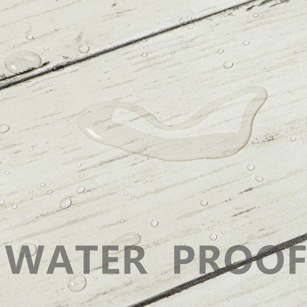 45cm x 10m Woodgrain Self-Adhesive Wallpaper, Waterproof & Heat-Resistant Removable Vinyl, DIY Wood Plank Decal for Furniture Restore & Kitchen, PVC