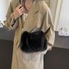 New Plush Bag Winter Women Fashion Handbags Cloud Faux Fur Purse Fashion Casual Women's Shoulder Bag Fluffy Bag