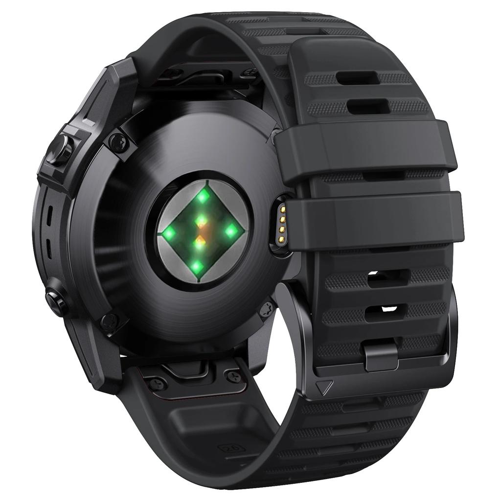 Силиконовый ремешок QuickFit 22/26 мм для Garmin Fenix 8 Pro 7X 6X Pro/Epix Pro Gen 2 51 мм 47 мм ремешок Для Forerunner 970 965 Ремешок для часов