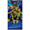 Towel - Teenage Mutant Ninja Turtles - 70/140 Cm - Green - Synthetic - Washable