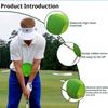Golf Swing Trainer Connects Ball To Correct Arm Movements and Improve Skills