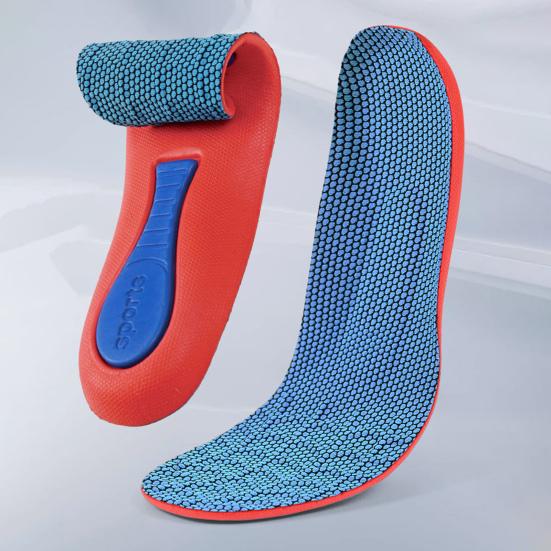 1 пара спортивных стелек, амортизирующие, устойчивые к запахам, дышащие, впитывающие пот, эргономичные стельки для мужчин и женщин, снижающие усталость ног