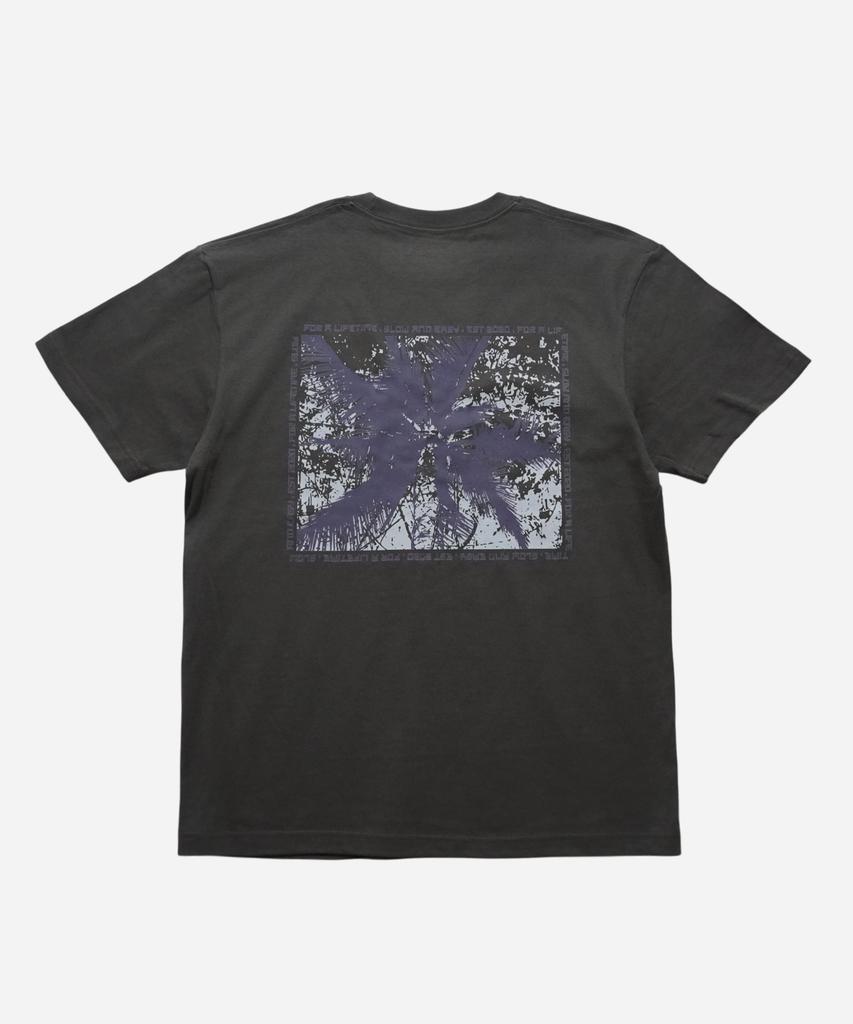 Laipeutaimkollegtibeu Футболка Midnight Palm Винтажный Черный