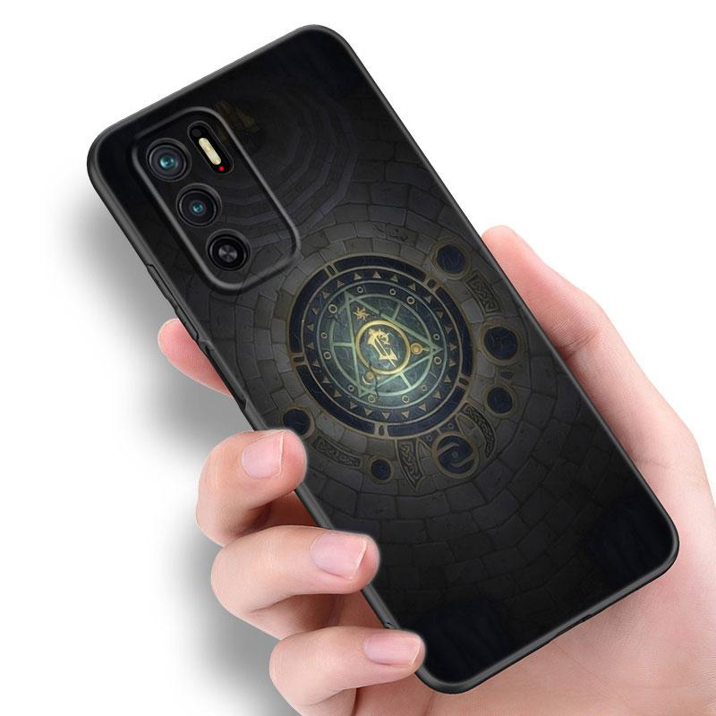 The World of Warcraft Black Silicone Phone Case For Xiaomi Redmi Note 10 11 11S 12 13 4G 8 9 11T Pro 5G Plus 8T 9S 10S 12S