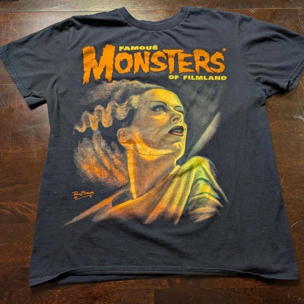 Famous Monsters of Filmland футболка с коротким рукавом, цвет черный, размеры S-5XL, унисекс