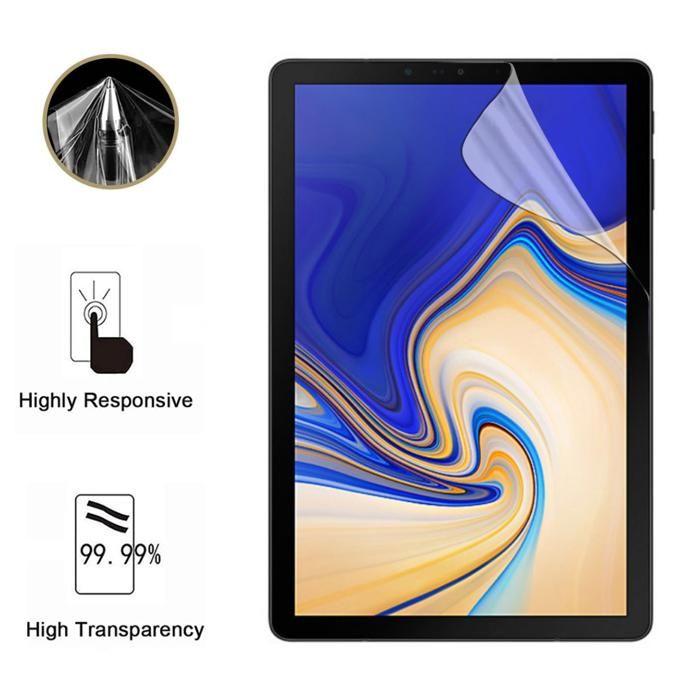 Защитная пленка для Samsung Galaxy Tab S4 10.5" [Упаковка 2 шт.] Защитная пленка из пластика Сверхтонкая Phonillico