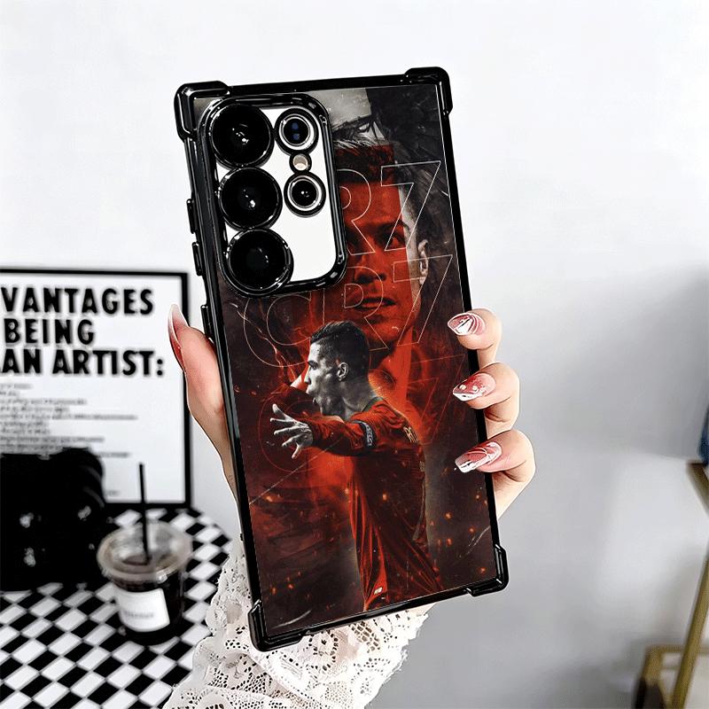 Футбольная звезда R-Роналду C-CR7 Мягкий чехол для телефона для Samsung Galaxy S26 Ultra S25 Edge S24 FE S23 Plus S22 S21 + S20 Покрытие Анти-F