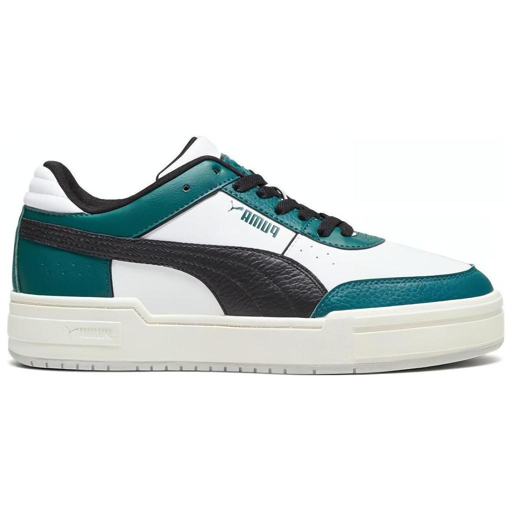 Puma Ca Pro Synthetic Leather Comfortable Durable Low-Top Sneakers Unisex Sneakers Green Black 393280-04