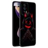 Чехол для телефона Smile Skeleton Devil Black для Xiaomi Redmi 7A 8A 9A 10A 11A 9C 10C 12C 13C 11 Prime A1 A2 Plus 12 4G Note 9T 12R