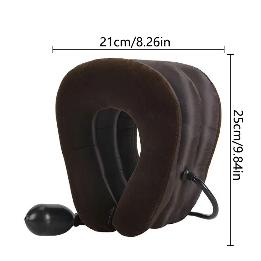 Удобный аппарат для вытяжения шеи, мягкий воротник для шеи, подушка для коррекции осанки