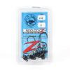 Tackle Tactics TT Nedlockz HD Jig Head Black 1/15 Oz 2 5/pack (7410)