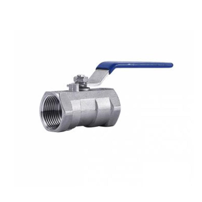 Heavy Duty 316L Stainless Steel One-Piece Floating Ball Valve, Internal Thread, DN15/DN20, Q11F-16P