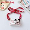 Shoulder Mini Kids Crossbody Bag With Mouse Donald Duck Print Design
