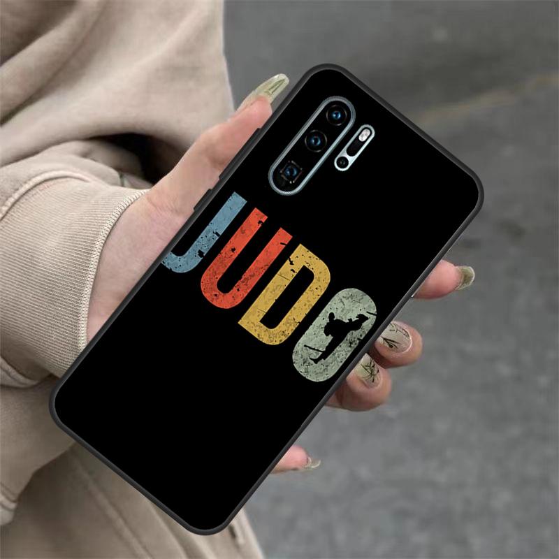 Чехол для дзюдо тхэквондо каратэ для Huawei Nova 3i 7i 8i 11i Y60 Y70 Y90 Y61 Y91 10 9 SE 11 Pro P20 P40 P30 Lite
