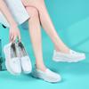 Летняя трендовая женская одинарная обувь дышащая мягкая подошва толстая подошва повседневная для ходьбы удобная платформа туфли медсестры 34-41