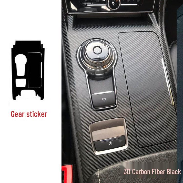 Carbon Fiber Stickers for Mondeo Interior: Center Console & Gear Shift Decoration