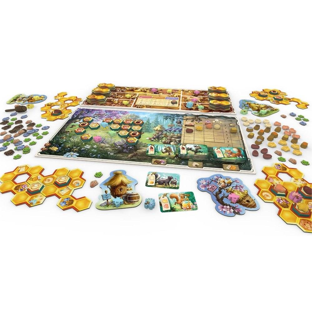 HobbyJapan Honey Buzz Board Game Japanese Edition For 1-4 Players 45-90 Minutes Ages 10 and Up