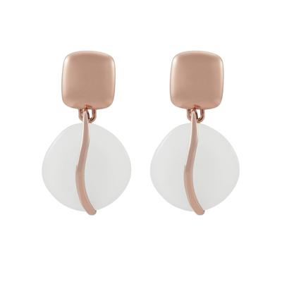 Серьги женские Skagen SOFIE SEA GLASS White Organic Shape Drop SKJ1816791,