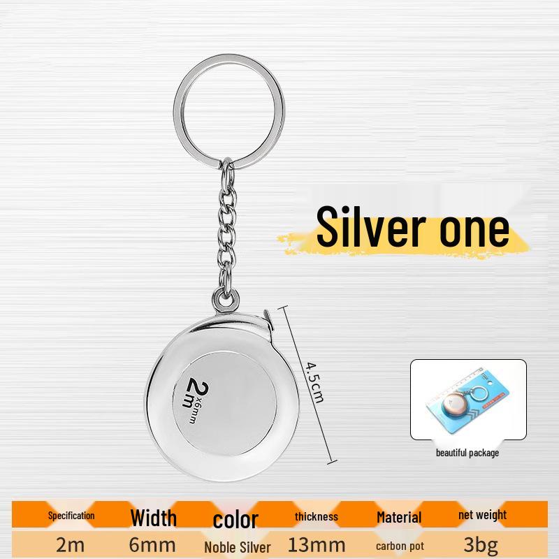 Компактная 2-метровая мягкая стальная рулетка - Высокоточная портативная карманная линейка