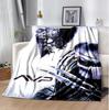 Alien Flannel Blanket Soft Warm All-Season Throw, Design for Camping, Car Travel, Hiking Sofa, Bed, Office Perfect Gift for Parties