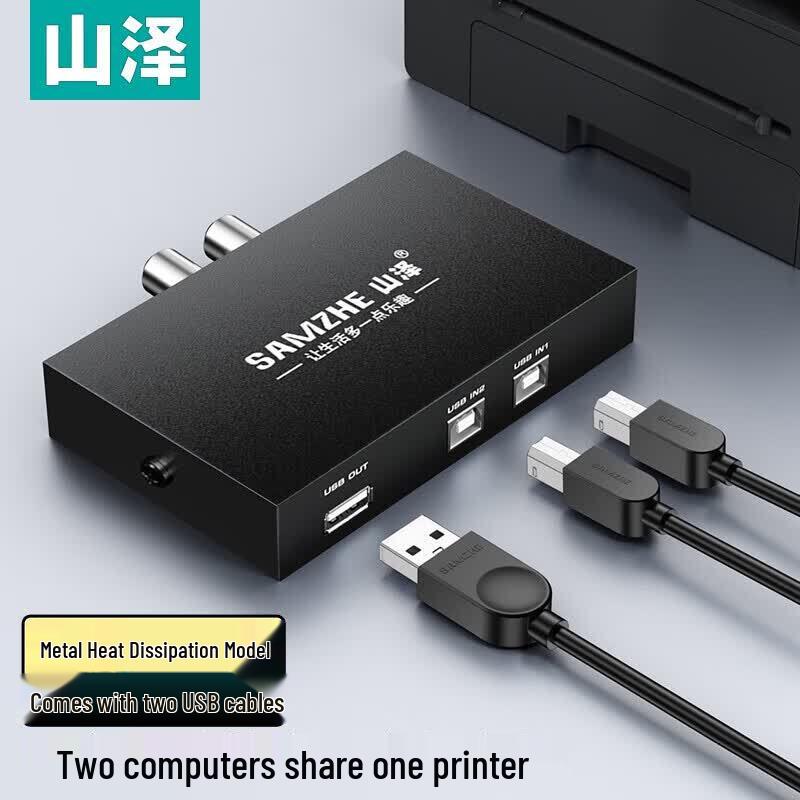 SAMZHE 2-портовый USB-переключатель для общего доступа
