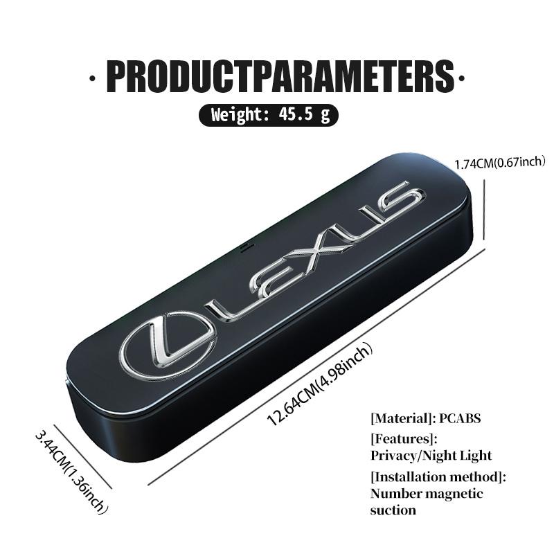 ABS Автомобильная Временная Парковочная Карточка Номер Телефона Автоаксессуары Для Lexus UX250h RX450h RX300 GX470 CT200h RX400h NX300h