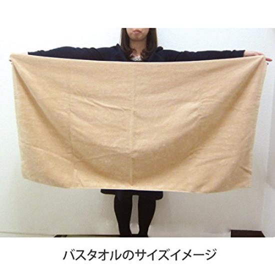 Imabari Made In Cotton Bath 345g 14 Colors Cotton Bath Solid Made In for Beauty Hotel Towel, Japan, 100% Towel, Approx. (1100 Momme), 70x130cm,