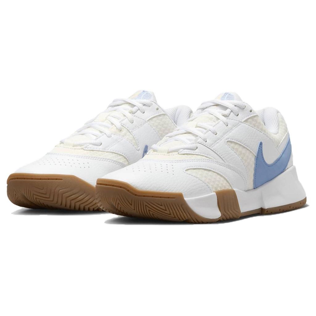 Nike Court Lite 4 White Light Blue Gum Женские кроссовки Sail Gum-Светло-коричневый FD6575-106