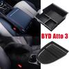Car Center Console Storage Box Leather Armrest Cover for BYD Atto 3 Yuan Plus 2022 Act 3 Multi-style Auto Modified