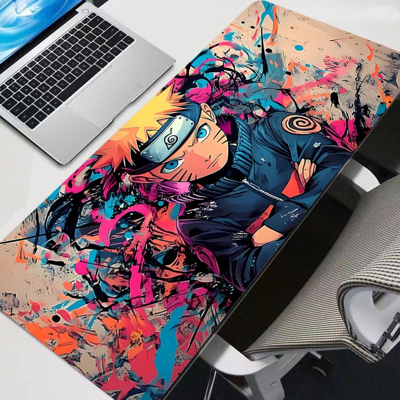 Anime Computer Naruto Mouse Pad Gamer Mouse Pads Large Gaming Mousepad XXL Desk Mause Pad Keyboard Mouse Anime Durable Carpet