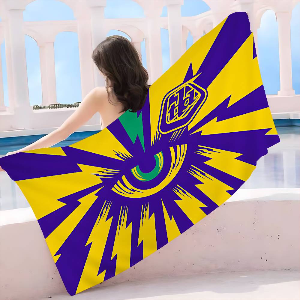 Troy Lee Design Модные Большие Микрофибровые Пляжные Полотенца Быстросохнущее Полотенце Песчаные Пляжные Полотенца Полотенце для Бассейна Для Путешествий Плавания Бассейна Йоги