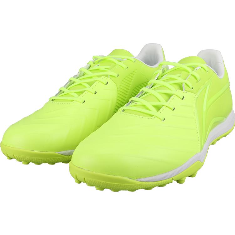 Li Ning TF Turf Искусственный газон Амортизация Футбольные бутсы Мужские Ярко-зеленые YSTT023-3