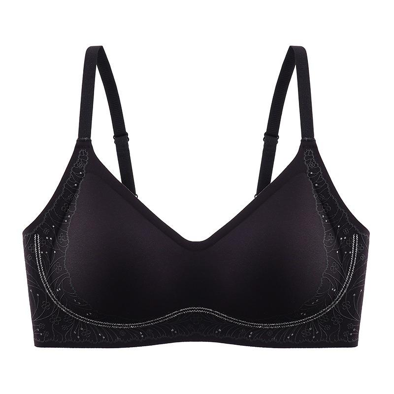 Бесшовный дышащий бюстгальтер с 3D-узором, предотвращающий провисание, для женщин
