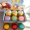 Новые разноцветные пельменные сквиши Антистрессовые мячики Многоразовые Низкоупругие Игрушки для снятия стресса Шарик из теста Уникальное украшение для дома Подарки