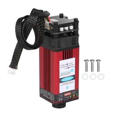 Лазерный модуль 450 нм гравировальная лазерная головка Высокоточная гравировка металла, дерева, акрила для лазера