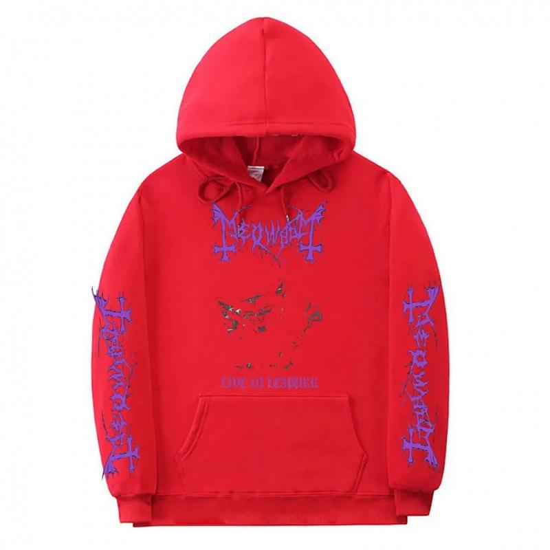 90s Vintage Mayhem Band Live In Leapurr Hoodie