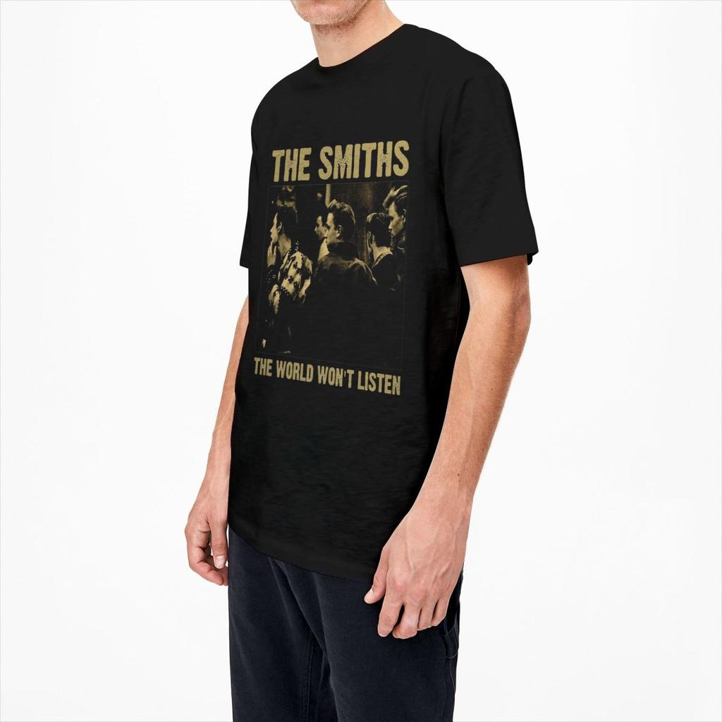 Футболка The Smiths Летняя Мода С Принтом Y2K Забавные Футболки 100% Хлопок Футболка Харадзюку Для Мужчин С Короткими Рукавами Повседневная Одежда